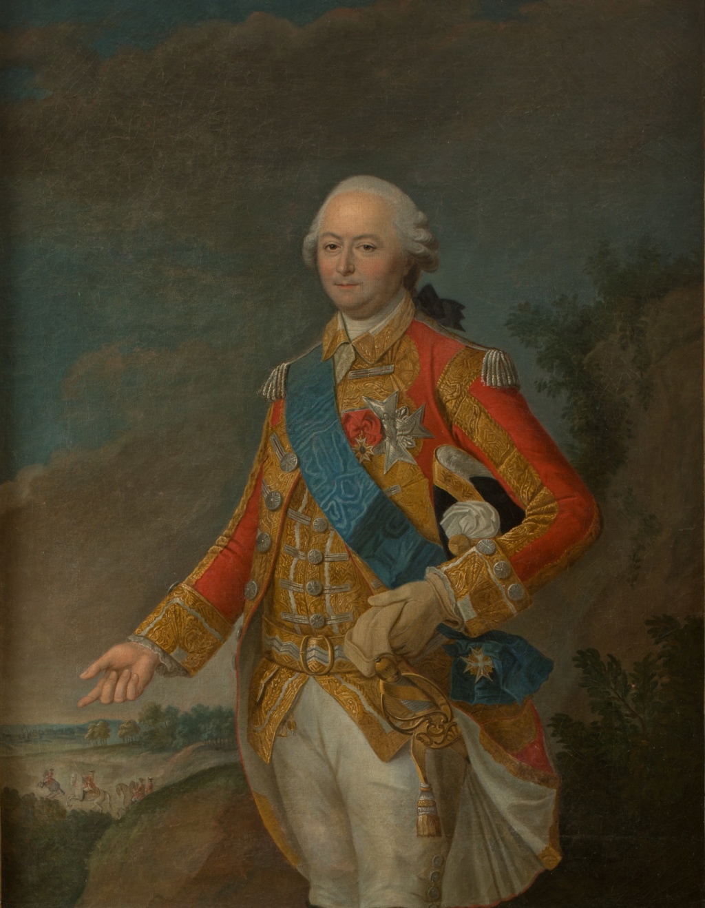 Aiguillon - Emmanuel-Armand de Vignerot du Plessis-Richelieu (1720-1788), duc d'Aiguillon Ag-10110