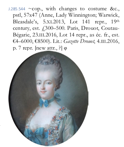 Portraits de Marie-Antoinette en buste par Joseph Ducreux (et d'après) Captu170
