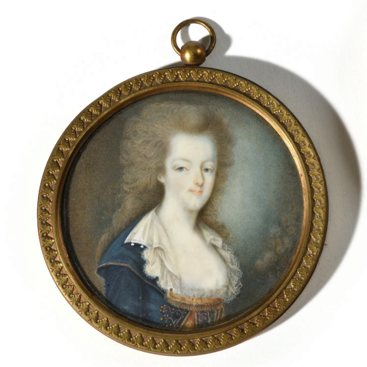 Les portraits de Marie-Antoinette par Vincenza Benzi-Bastéris Captu504