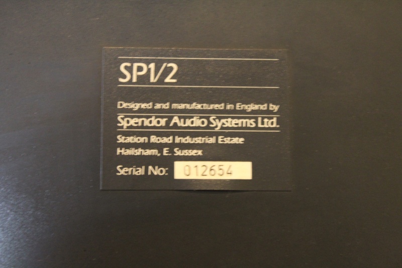 Spendor SP 1/2 speakers, Bel Canto C300 amp, LST Basic Monitor speakers Img_0711