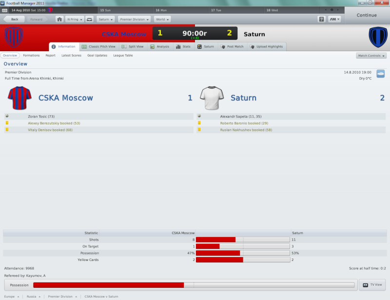 (FM11) The Quest. Cska_110