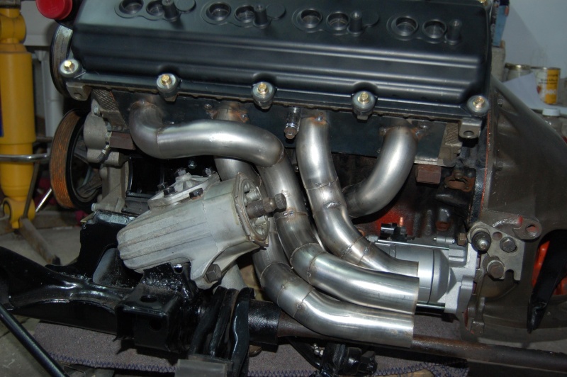 Hemi 3g dans mopar A-body Dodge Demon Header10