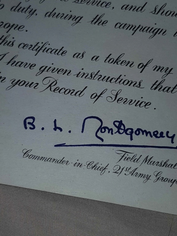 Documents avec signature de Montgomery  20210320