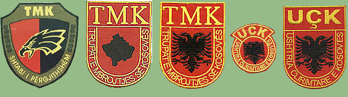 Few insignias from Kosovo Kosovo10