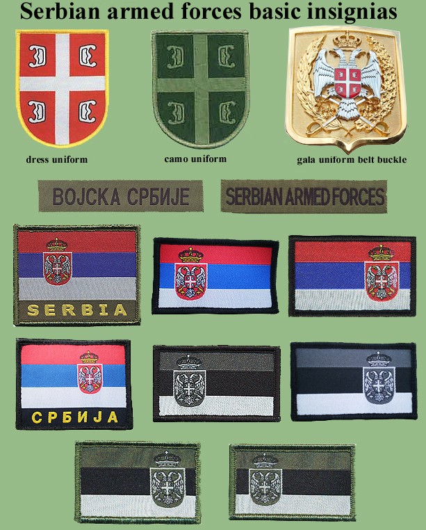 Serbian armed forces insignias from my collection Srbija23