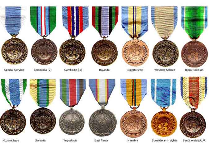 UNITED NATIONS MEDALS (not in my collection)