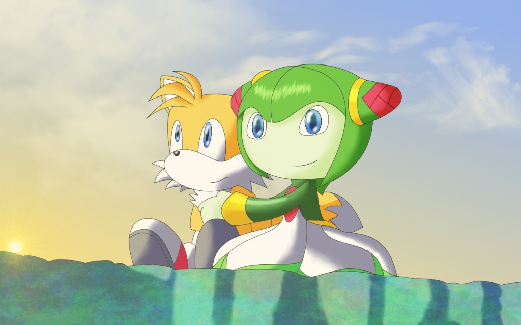 Tails et Cosmo dessins Txc_wa10