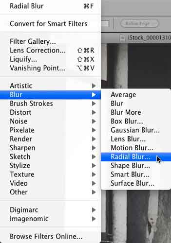 Zoom Effect Dengan Filter Radial Blur Di Photoshop A17