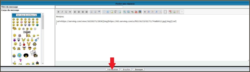 image - Tutoriel pour héberger et poster une photo/image sur le forum... mise à jour 710