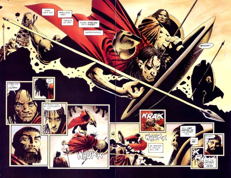 300, GRAPHIC NOVEL BY FRANK MILLER 300-0016