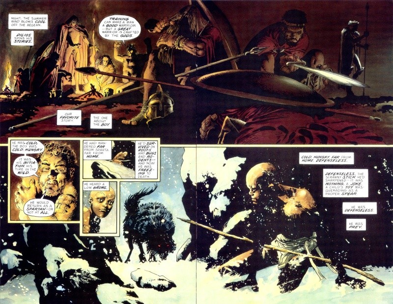 300, GRAPHIC NOVEL BY FRANK MILLER 300-0018