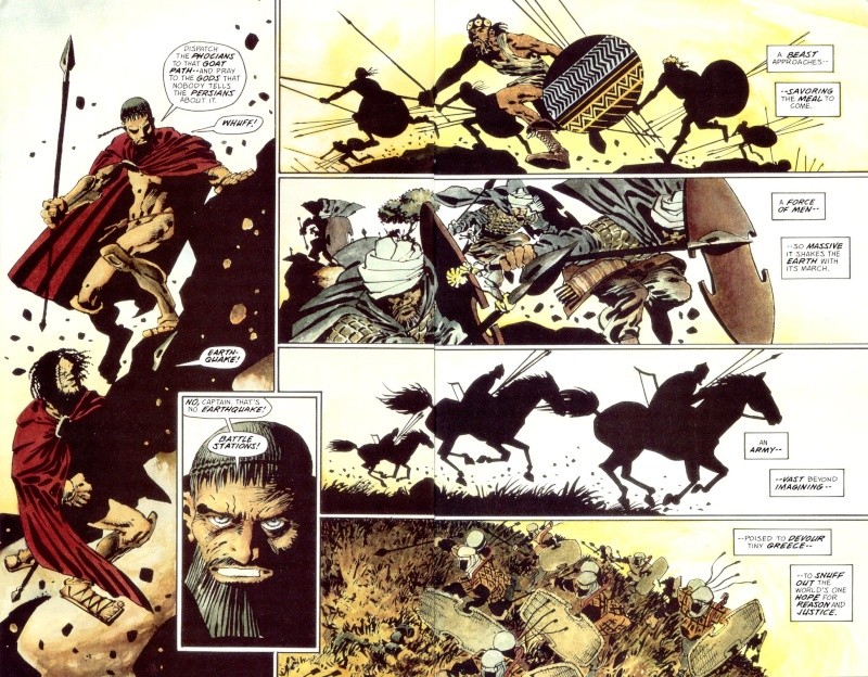 300, GRAPHIC NOVEL BY FRANK MILLER 300-0512