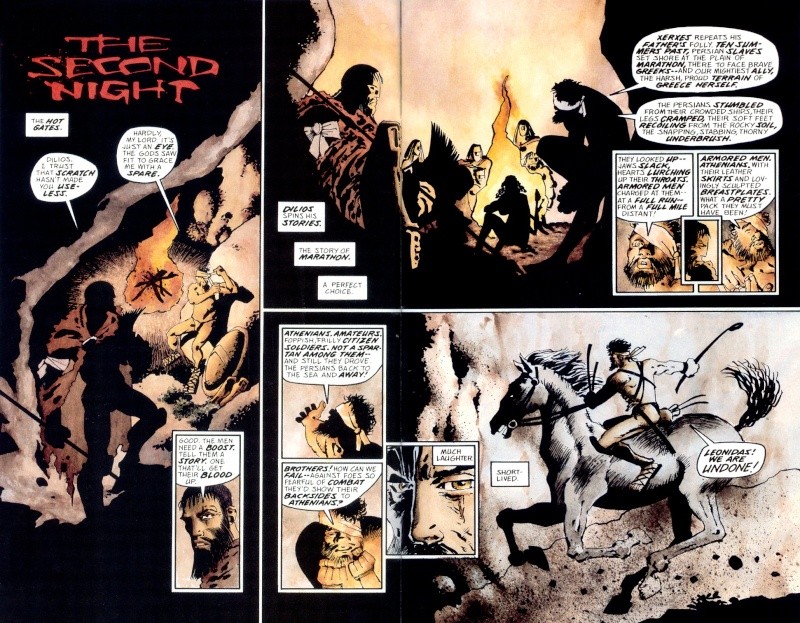 300, GRAPHIC NOVEL BY FRANK MILLER 300-0814