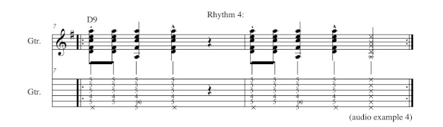 Basic Gypsy Jazz Comping Rhythm13