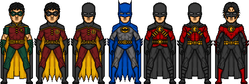 Tim Drake-Wayne/ Robin III/ Batman V/ Red Robin.