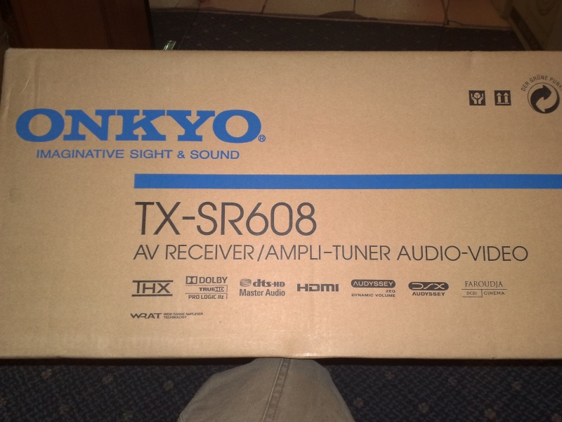 Onkyo TX-SR608 AV Receiver for sale 28022014