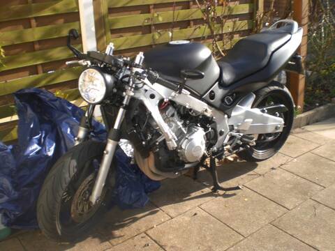 CBR 600 F3 Cafe Racer project