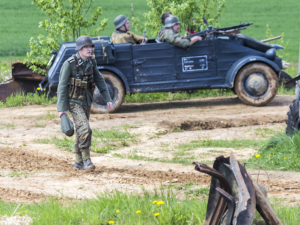 Reconstitution en Russie, prise de Berlin WWII 10094310