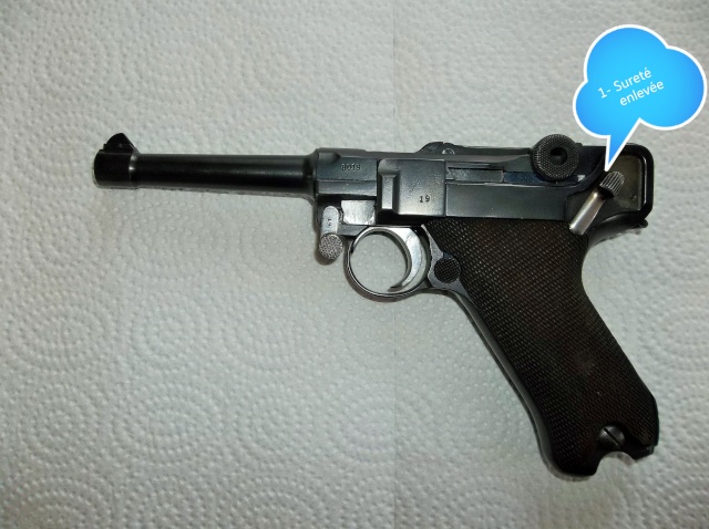 L'histoire du pistolet allemand P08 21238