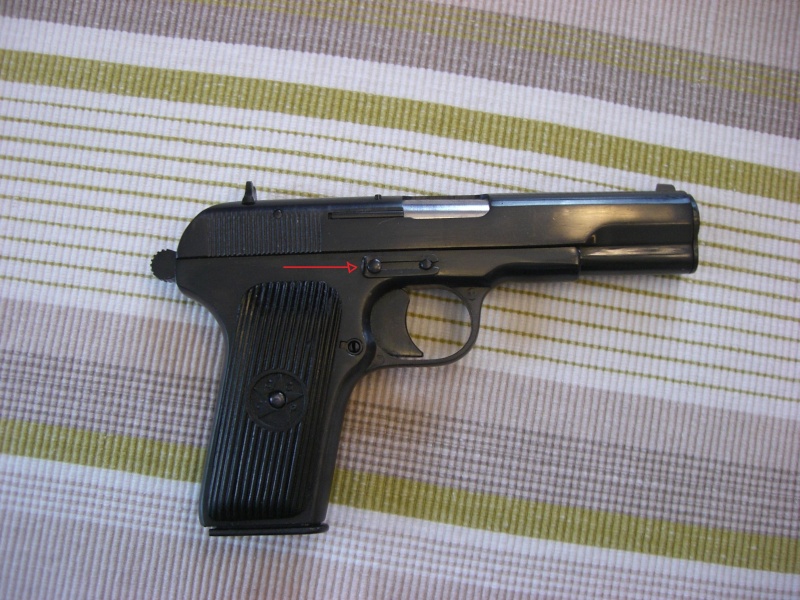 Pistolet TOKAREV TT33 3186