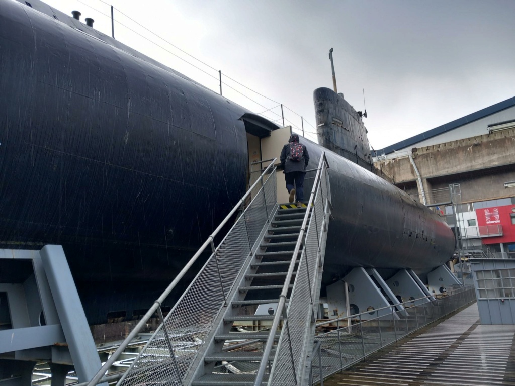 Les entrailes du sous-marin Flore Bunker33