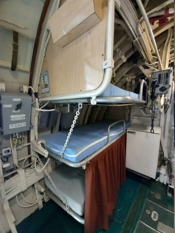Les entrailes du sous-marin Flore Bunker53