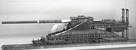 Gigantesque canon allemand de la WWII Geschz10