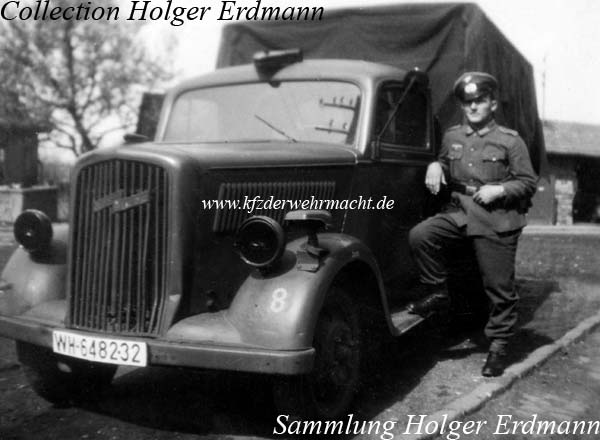 Convois de véhicules WWII Opel_b18