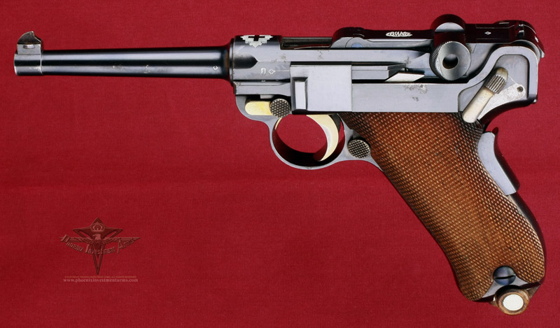 L'histoire du pistolet allemand P08 Swissw10