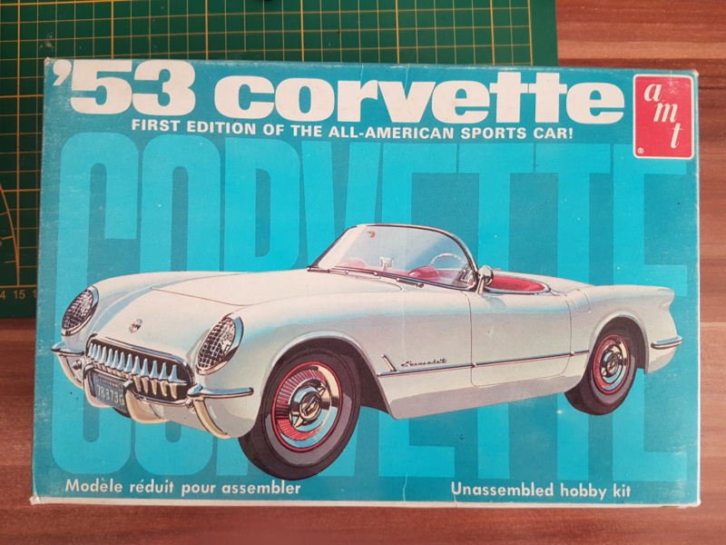 '53 Corvette  / AMT, 1:25 20200822