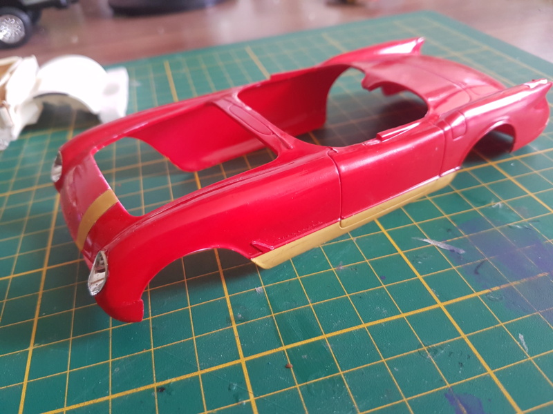 '53 Corvette  / AMT, 1:25 20200910