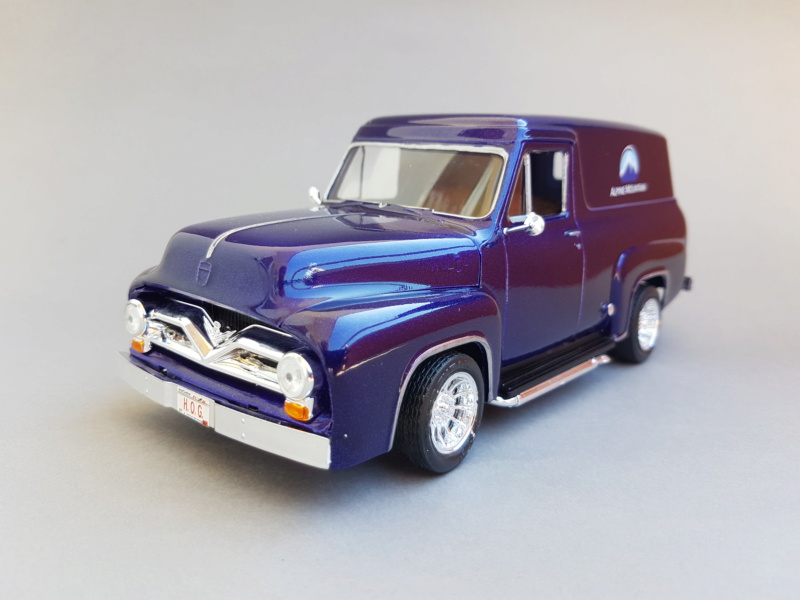 '55 Ford F-100 Panel Van von Revell 1:25 20200926