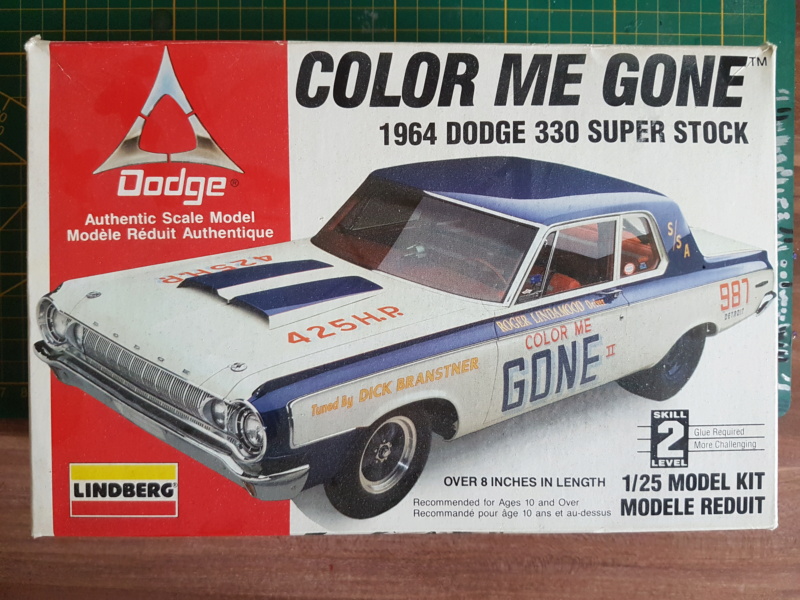 '64 Dodge 330 Super Stock / Lindberg, 1:25 20210111