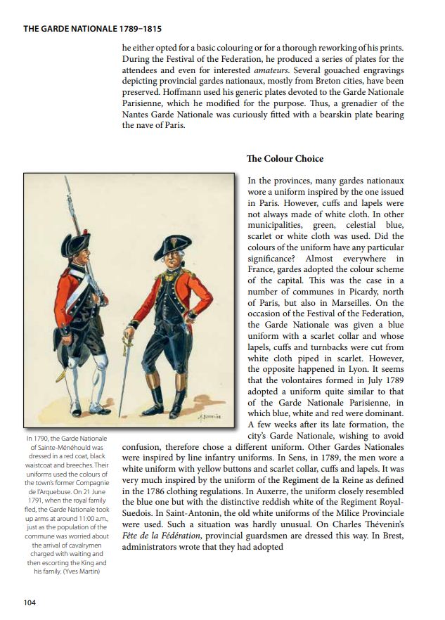 The Garde Nationale 1789-1815:  France’s Forgotten Armed Forces (Pierre-Baptiste Guillemot) Gn210
