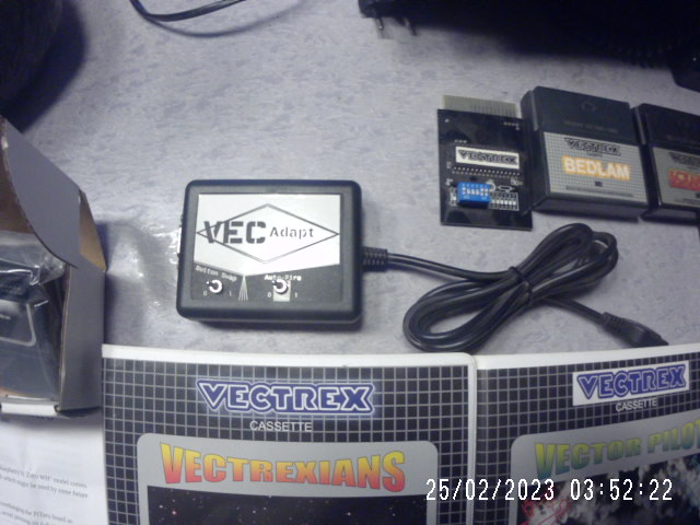 [VDS] Console Vectrex + accessoires + jeux 2023_012