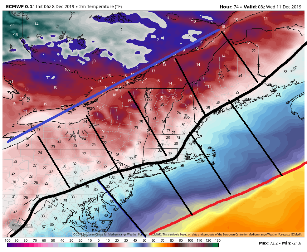 December 11th 2019 Snow Potential Ecmwf-22