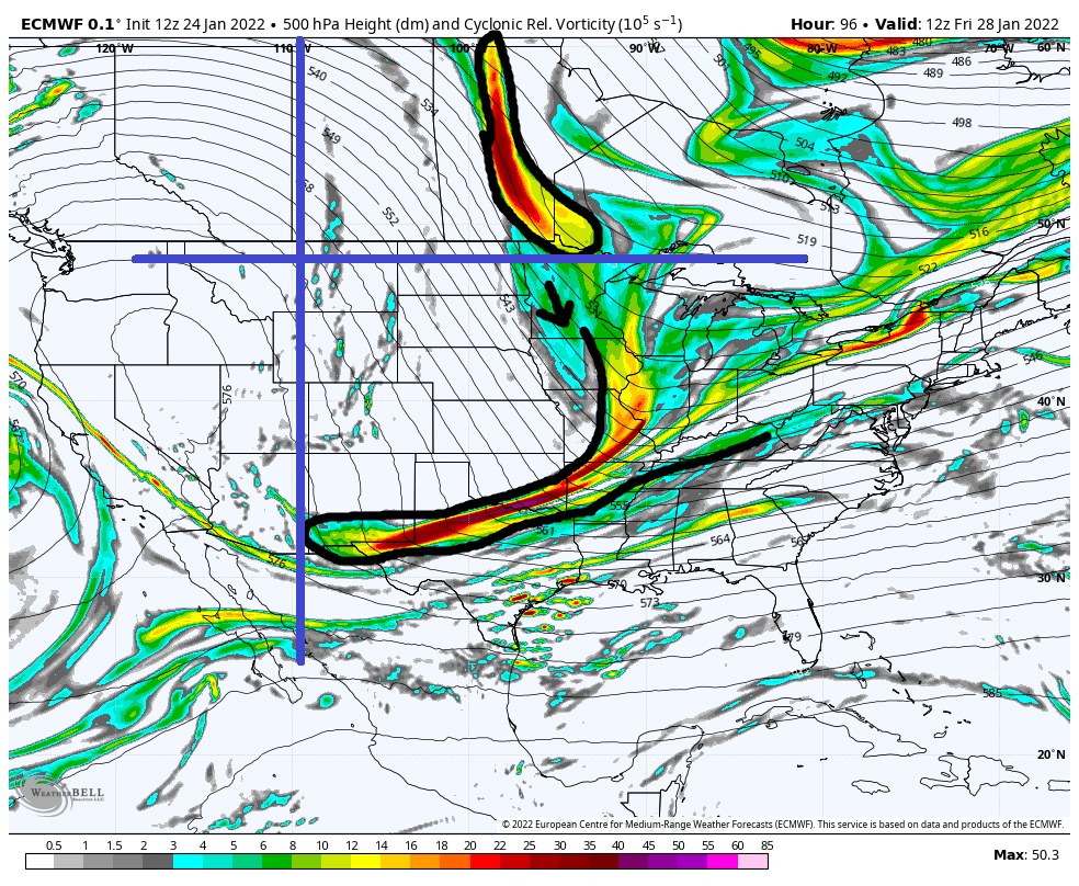 snow - Long Range Discussion 23.0 - Page 11 Ecmwf-96