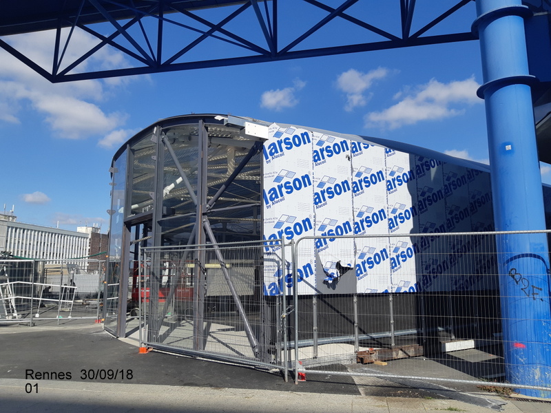Gare de Rennes Point chantier 28 septembre 2018 1-201862