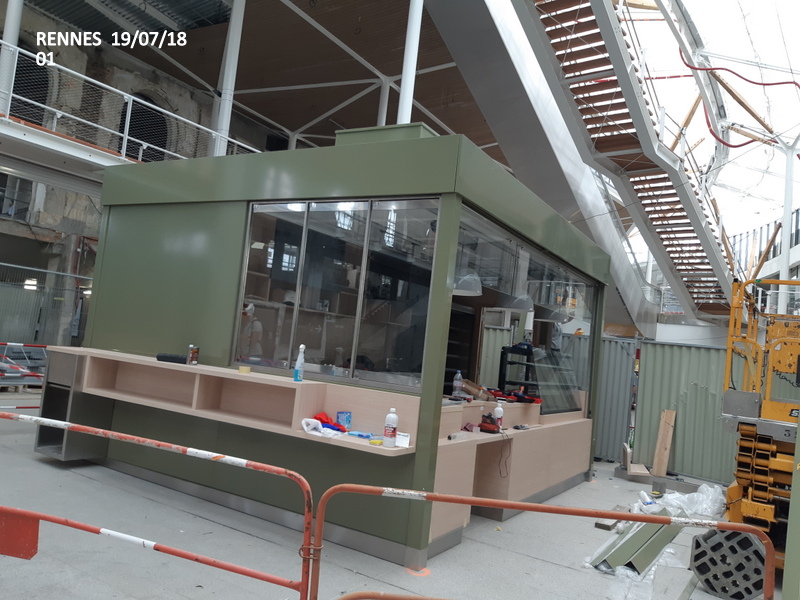 Gare de Rennes Point chantier : 19.07/18 20180177
