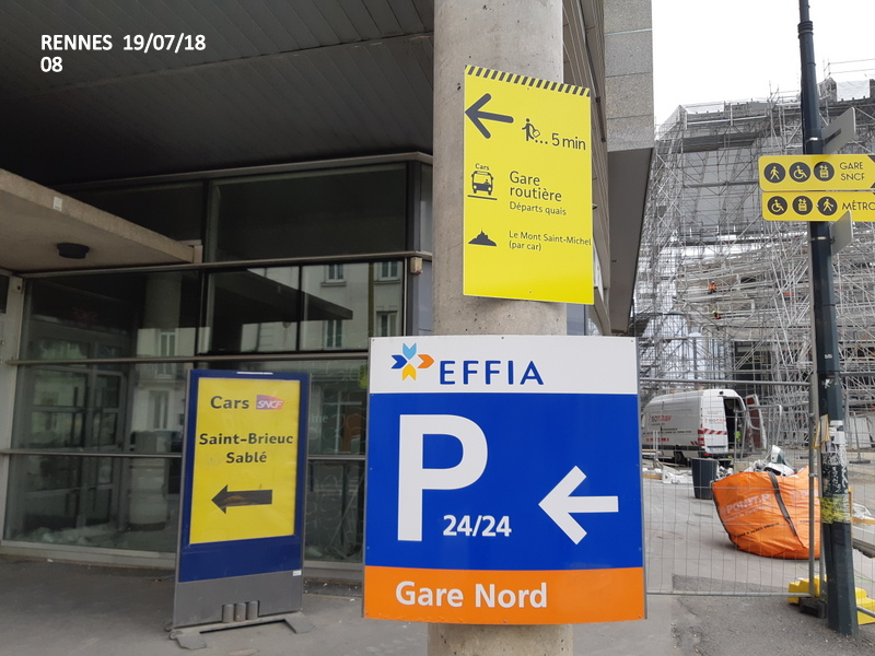 Gare de Rennes Point chantier : 19.07/18 20180183