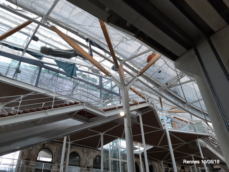 Gare de Rennes Point chantier 10/11 août 2018 20180817