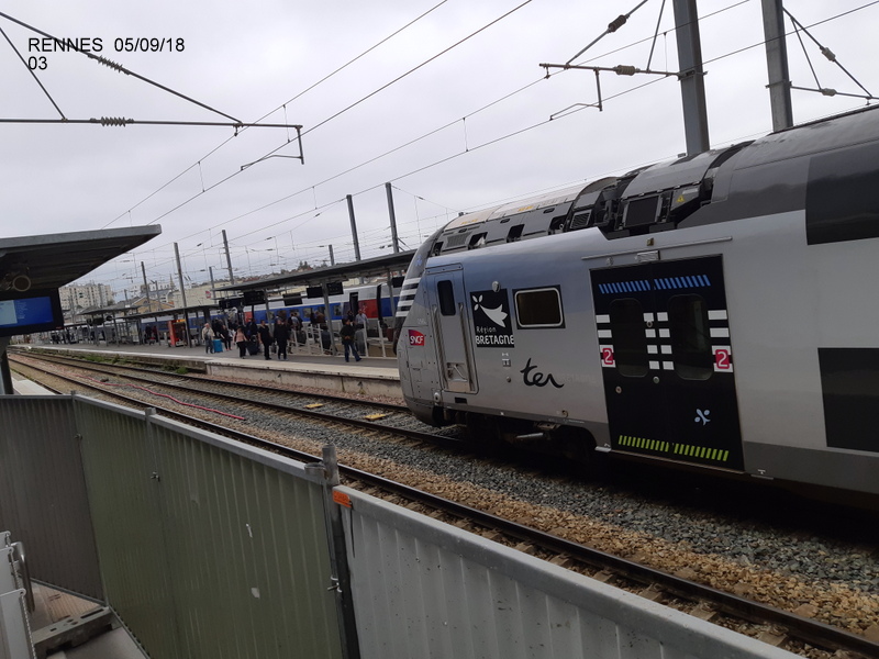 Gare de Rennes. 05/09/18 20180924