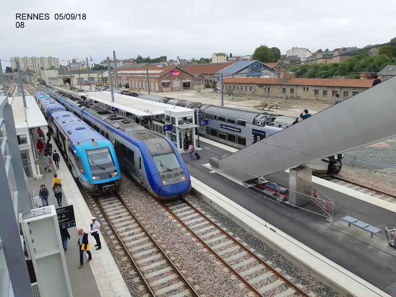 Gare de Rennes. 05/09/18 20180929