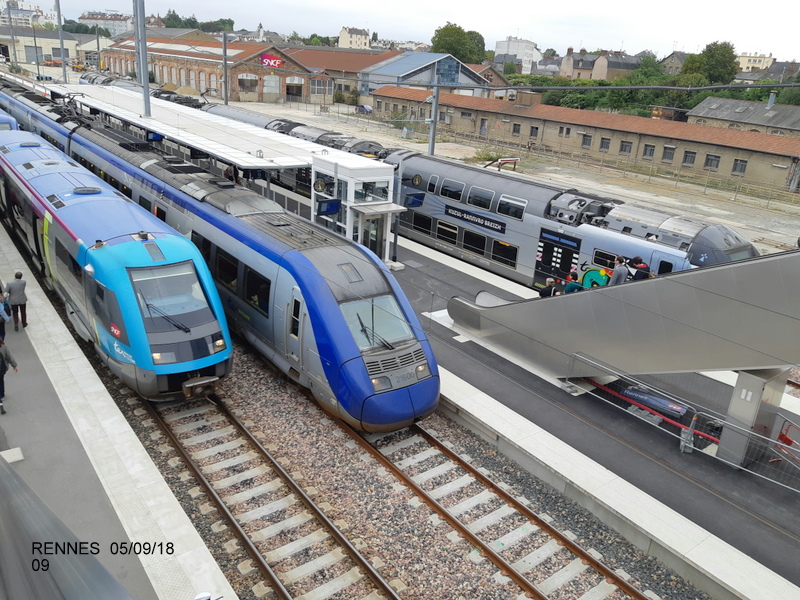 Gare de Rennes. 05/09/18 20180930