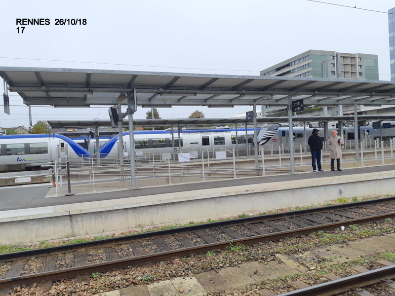 Gare de Rennes Point chantier 26 octobre 2018 20181124