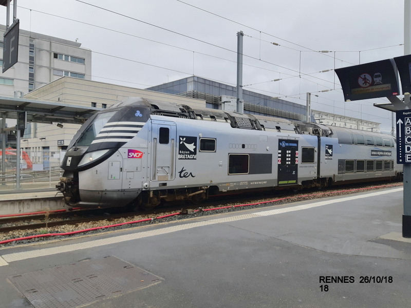 Gare de Rennes Point chantier 26 octobre 2018 20181125
