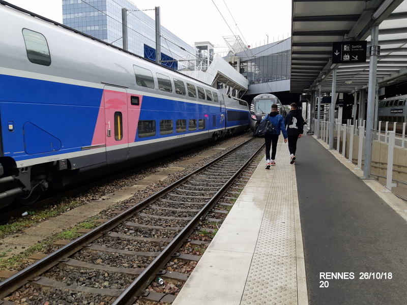 Gare de Rennes Point chantier 26 octobre 2018 20181128