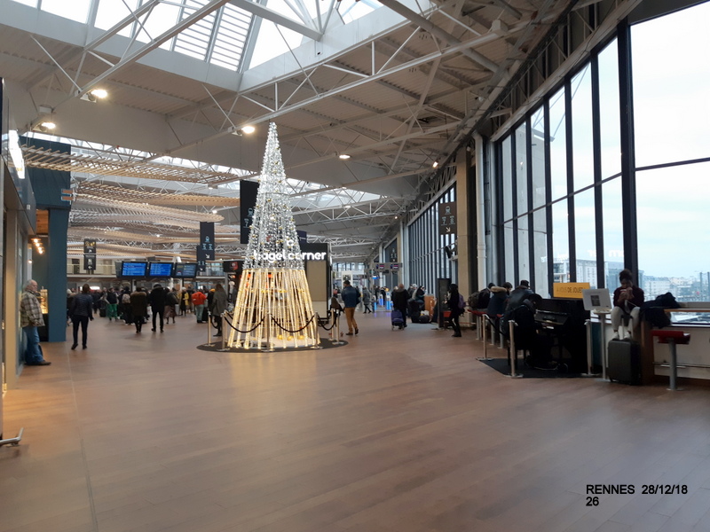 Gare de Rennes Point chantier 29 décembre 2018 20181271