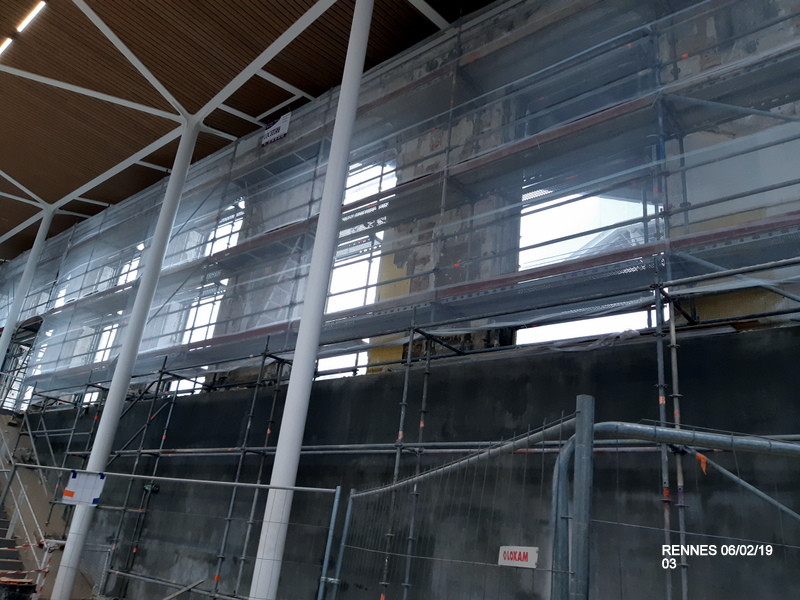Gare de Rennes Point chantier 06 février 2019 20190267