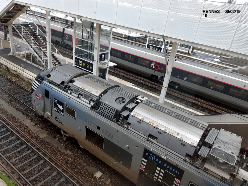 Gare de Rennes Point chantier 06 février 2019 20190285